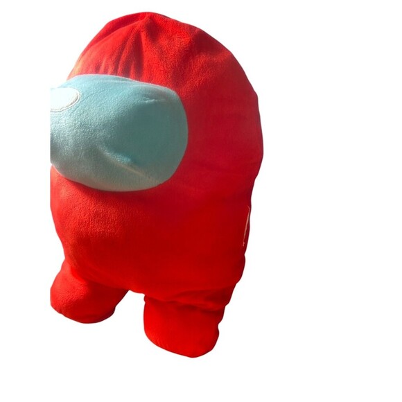 Among Us Red Crewmate Plush Toy – Official 14-Inch Super Squishy Astronaut Toy - Picture 2 of 5
